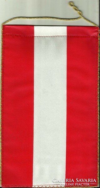 Table flag = Austria (textile, 14.5 x 23.5 cm, double-sided)