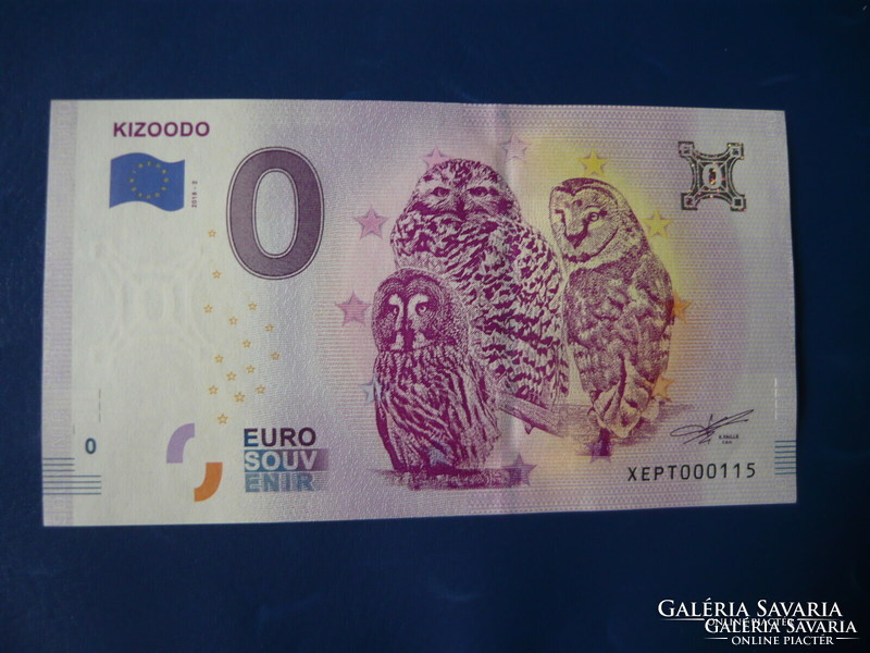 Germany 0 euro 2018 owl! Rare commemorative paper money! Ouch!