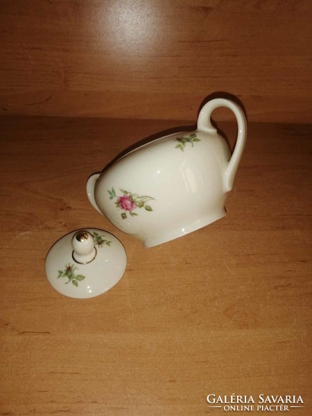 Bavaria porcelain pink sugar bowl (20/d)