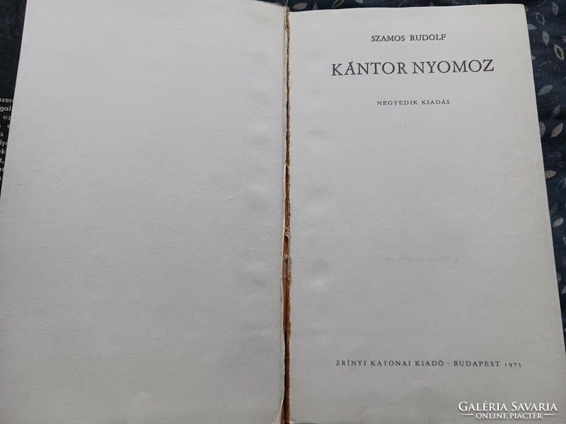 Szamos Rudolf: Kántor a Nagyvárosban 1972, Kántor Nyomoz