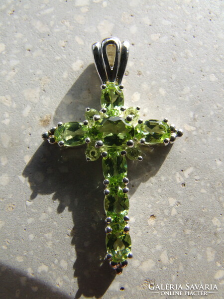Silver cross pendant (240126)