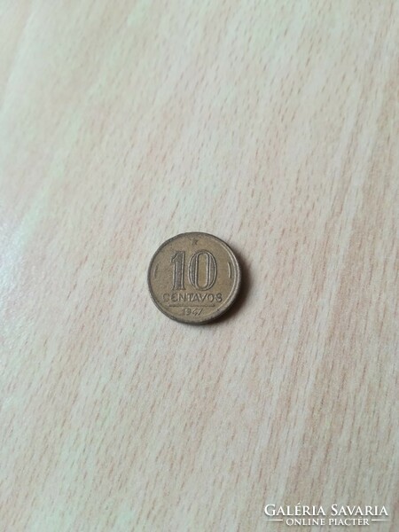 Brazil 10 centavos 1947