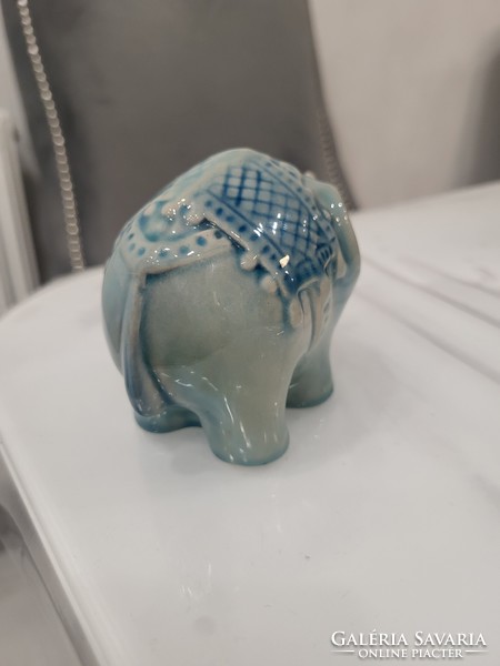 Zsolnay glazed elephant