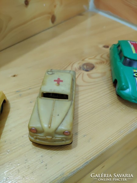 3 old record factory small cars