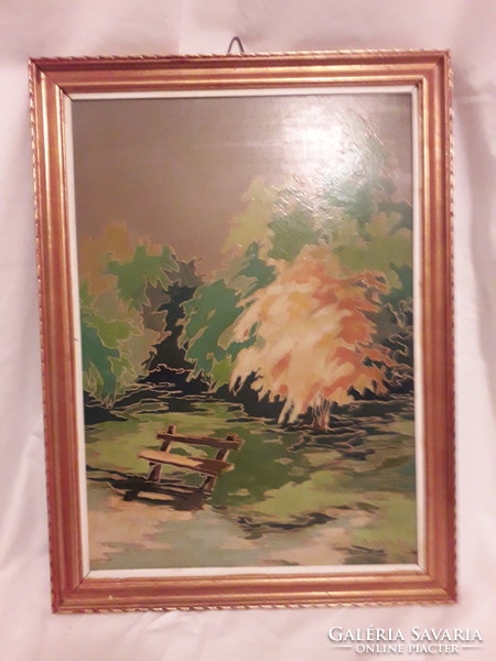 Santa Gyula pad framed painting