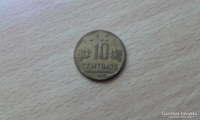 Peru 10 Centimos 1993