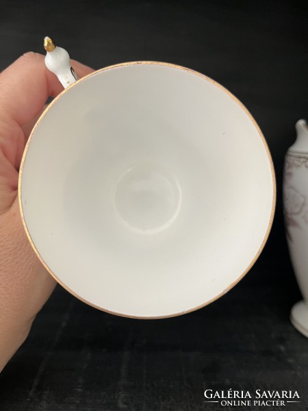 Rosenthal & Co. Porcelán kávés csésze és kiöntő