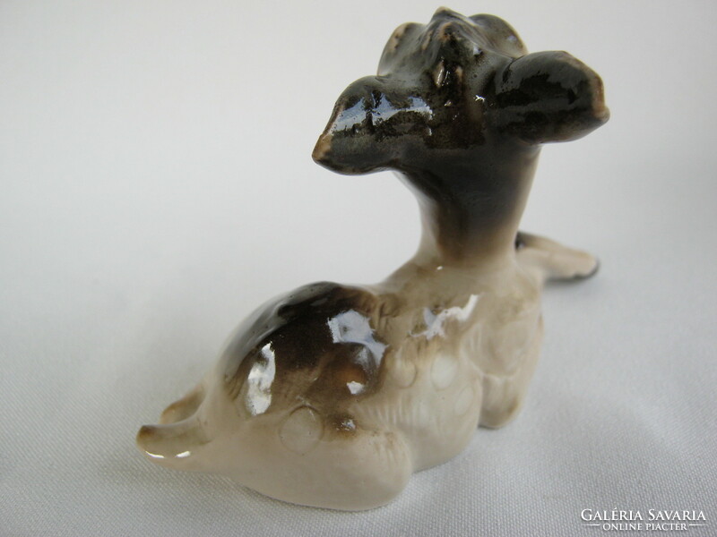 Német Lippelsdorfi porcelán Bambi őzike