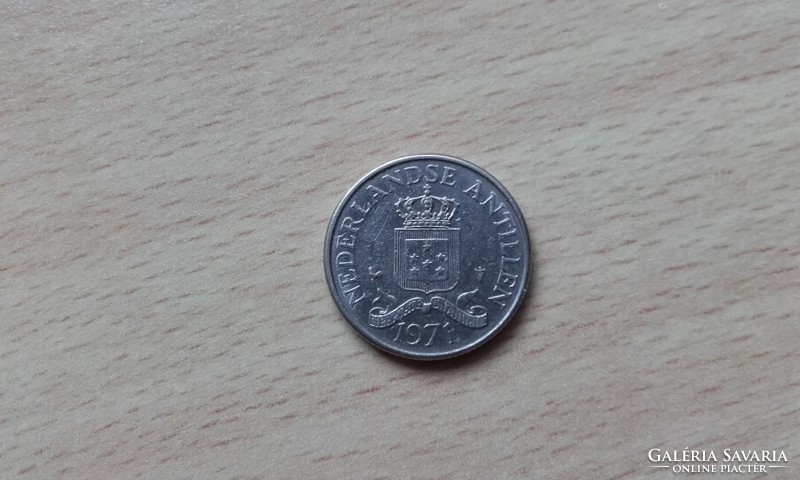 Netherlands Antilles 25 cents 1971