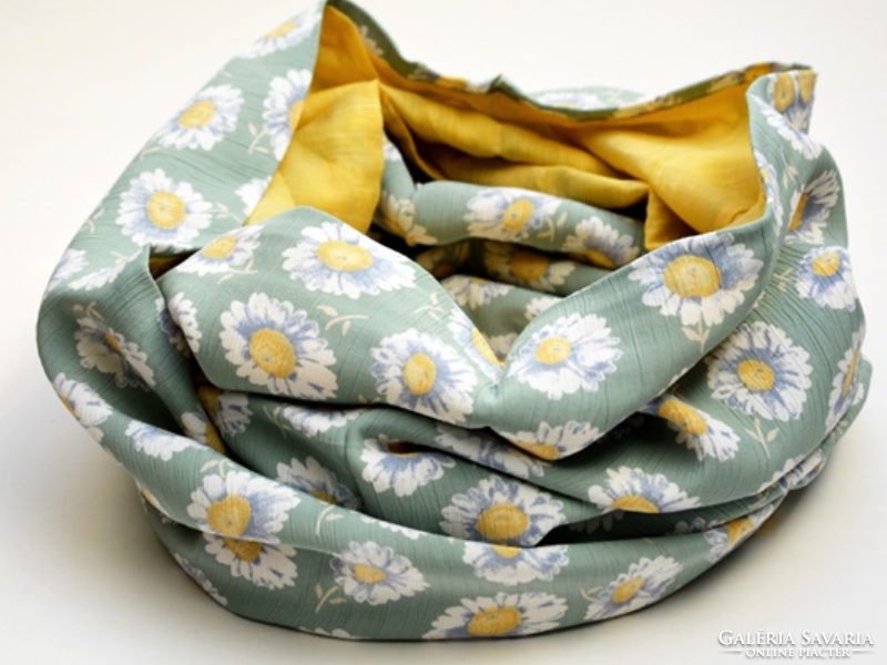 Daisy spring women's round scarf / scarf
