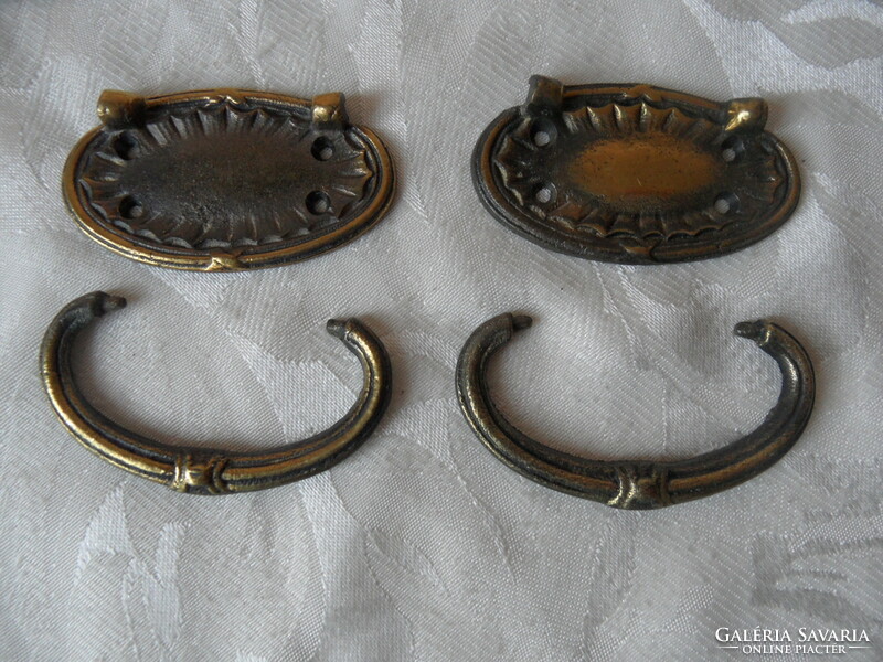 Old furniture, drawer handles (13 pcs.)