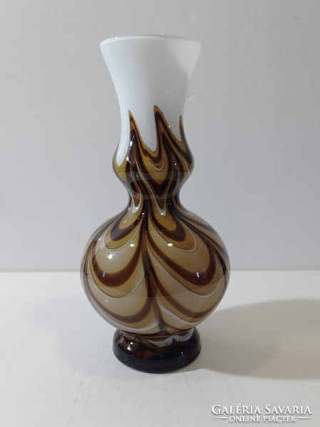 Florence Opaline Olasz üveg váza