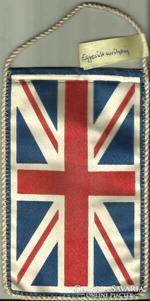 Table flag = United Kingdom (silk, 12 x 19 cm, single sided)