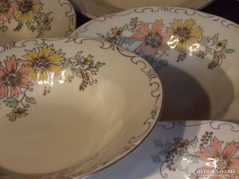 Hand painted zsolnay tableware