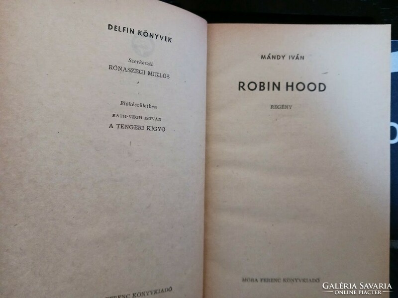 Iván Mándy: Robin Hood 1965