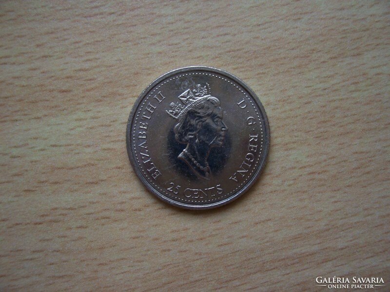 Canada 25 cents 2000 