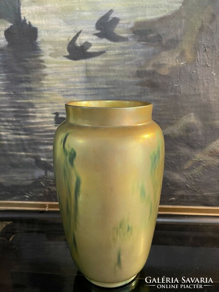 Zsolnay - Labrador mázas váza
