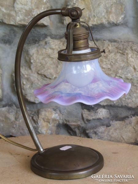 Copper bedside lamp (722876)