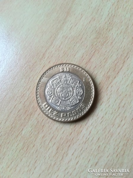 Mexico 10 pesos 2002