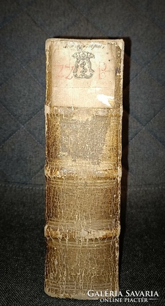Antik ritkaság! 1679 Szent Biblia, Biblia Sacra, majd 350 éves, csodásan fennmaradt példány!