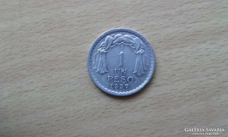 Chile 1 Peso 1957