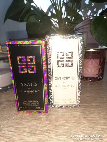 Vintage GIVENCHY parfümök (Givenchy III és Ysatis)