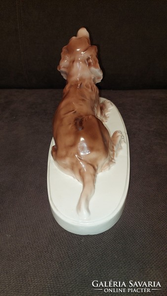 "GRÁNIT" Nagyméretű kutya porcelán