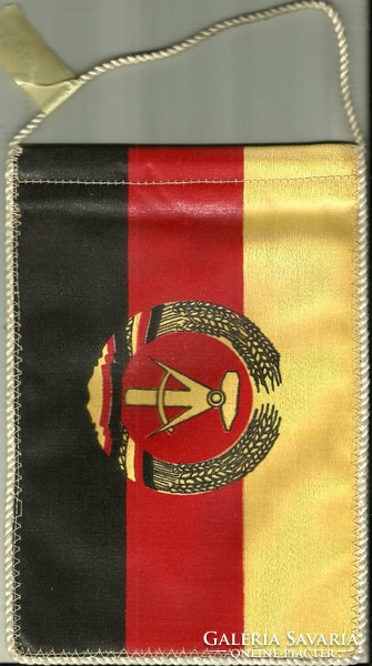 Table flag = ndk (textile, 14.5 x 21.5 cm, double-sided)