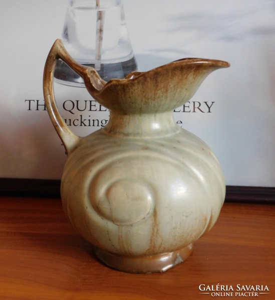 Art deco ceramic jug vase