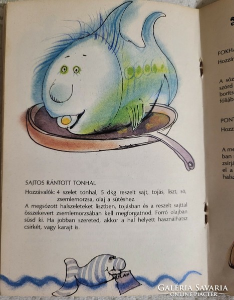 Csukás István: Pom pom főz ( gyermek szakácskönyv)