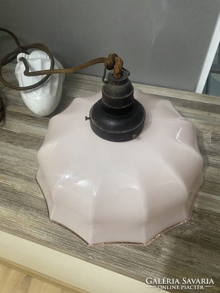 Lamp weight with its own lamp shade