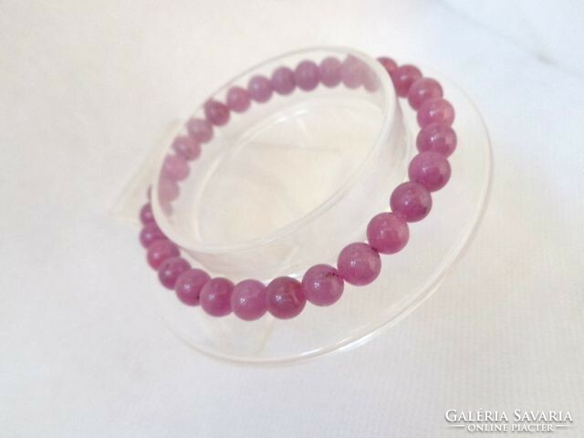 Ruby 5 mm bracelet