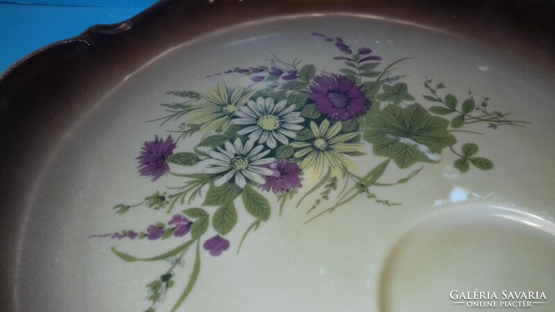 NAGYON LEÁRAZVA!!! Kettő darab kerámia vagy porcelán tányér különleges forma