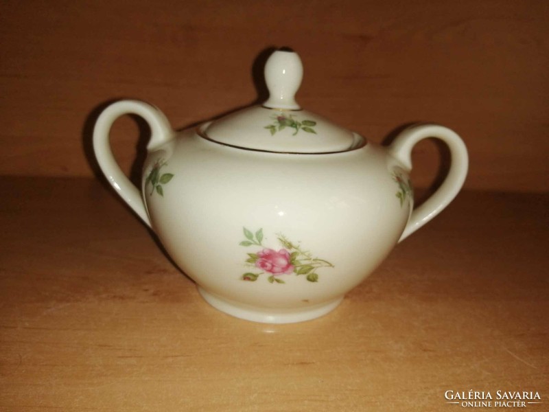 Bavaria porcelain pink sugar bowl (20/d)