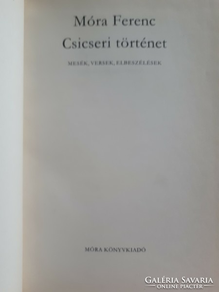 Móra Ferenc: Csicseri történet