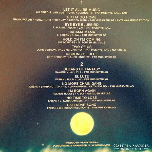 Boney M. Oceans of Fantasy (LP) újszerű állapotú bakelit lemez