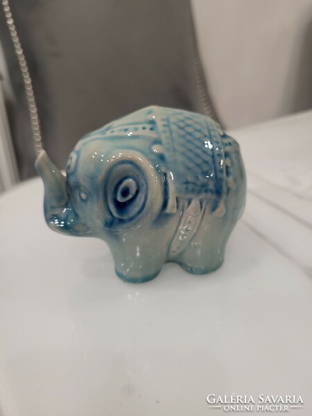 Zsolnay glazed elephant