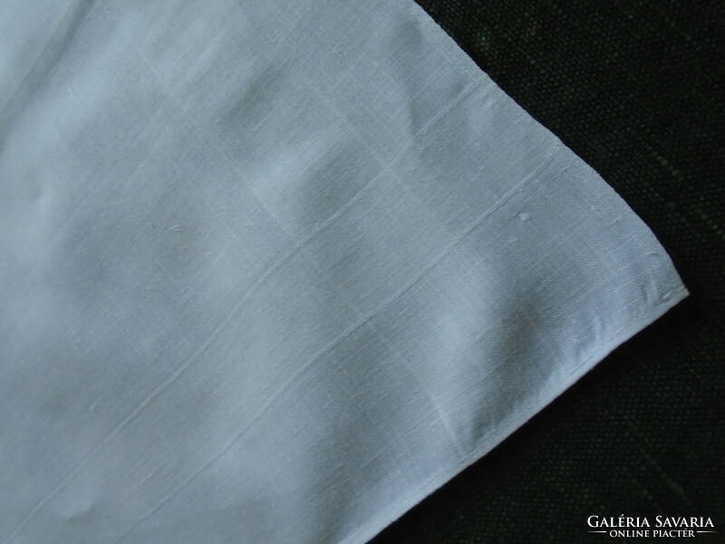 2 pcs. Large cotton monogrammed handkerchief for men.