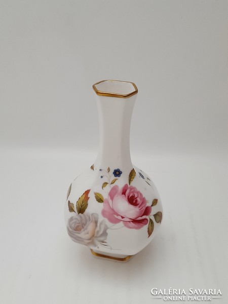 Royal Worcester kis váza, 11,8 cm