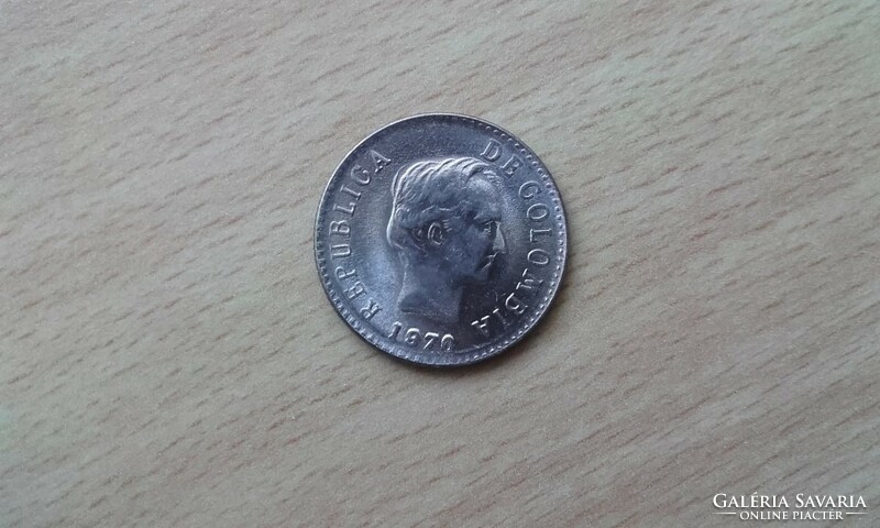 Kolumbia 20 Centavos 1970