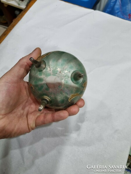 Old glass bowl