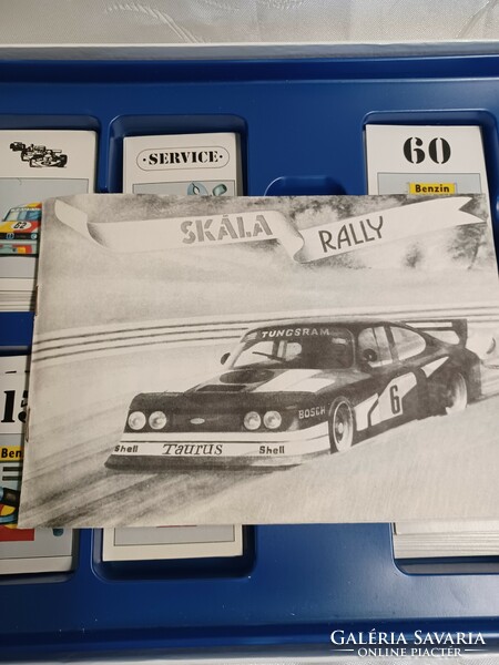 Novoplast. Scale rally retro board game