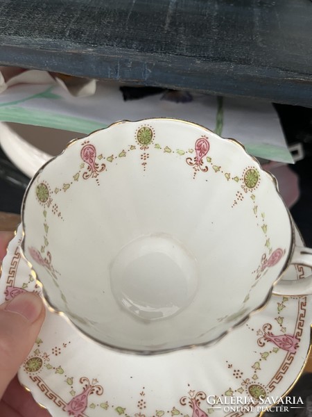 Royal Albert Crown porcelán teás/kávés csésze és kínáló