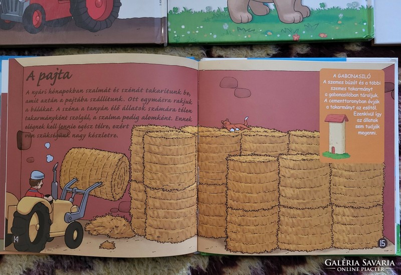 Pack of 16 children's books about the farm and animals