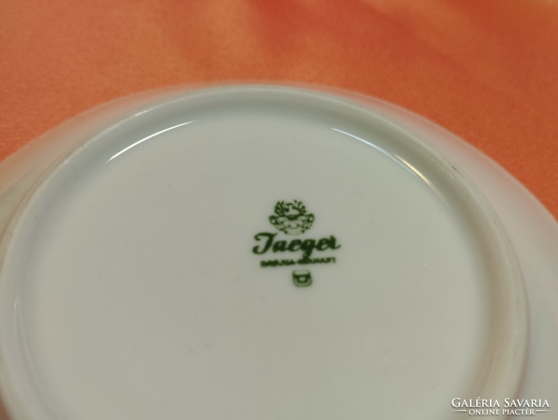 Jaeger German porcelain coffee cup with bottom