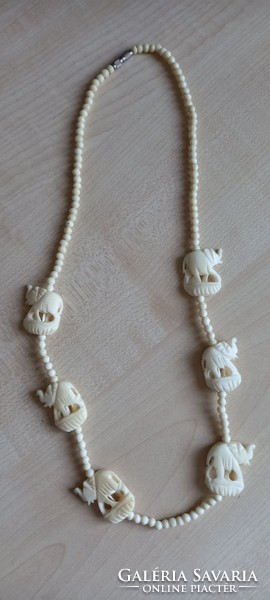 Bone necklace 3 pcs