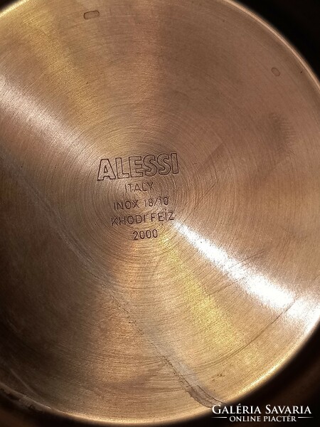 Alessi khodi feiz design special Italian stainless steel serving bowl fruit bowl