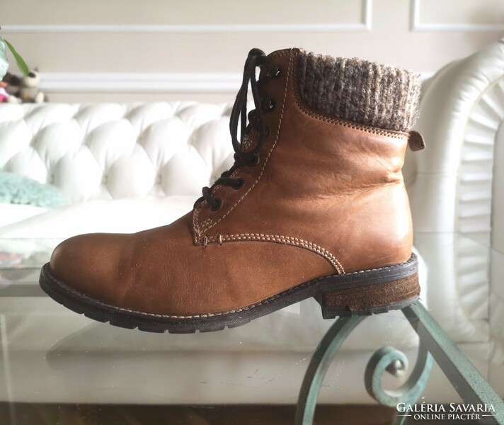 Highland creek 39 natural leather boots