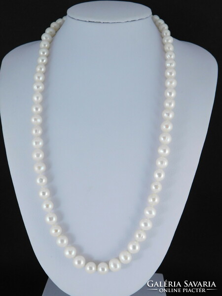 Freshwater cultured pearl necklace 14k gold