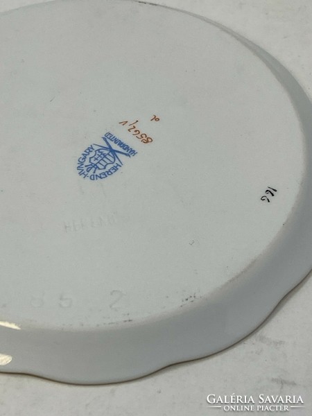 Herend victoria patterned porcelain cup coaster, bowl #2 rz